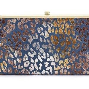 HOBO Lauren Clutch-Wallet Printed Leather Mirror Cheetah NWT